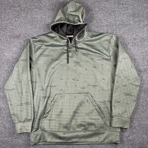 OAF Nation Pullover Hoodie Sweatshirt Green DNC Camo Men's Size XL RARE